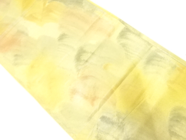 アンティーク　抽象模様織出し袋帯（材料）